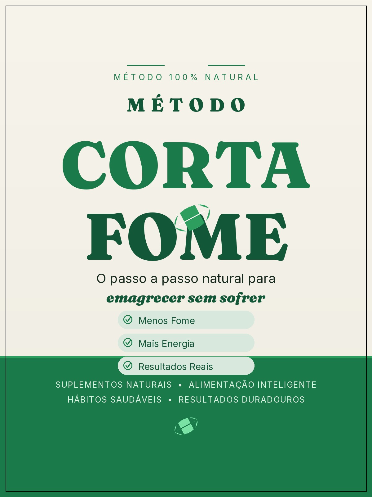 Capa do produto digital Método Corta Fome